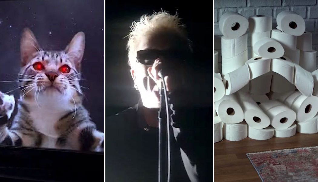 The Offspring’s “Let the Bad Times Roll” Video Features Laser Cats, Singing Toilet Paper, and More: Watch