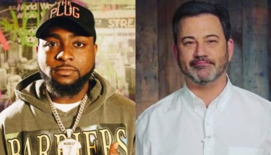 Watch Davido Dish Out Amazing Lines On Jimmy Kimmel Live