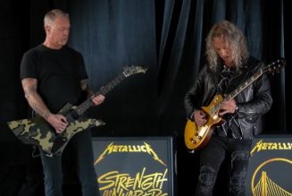 Watch METALLICA Perform National Anthem Before GOLDEN STATE WARRIORS Vs. LOS ANGELES LAKERS Game