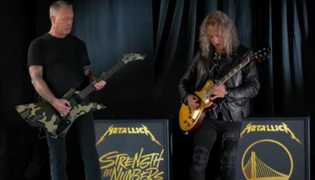 Watch Metallica Slay the National Anthem Before a Warriors Game