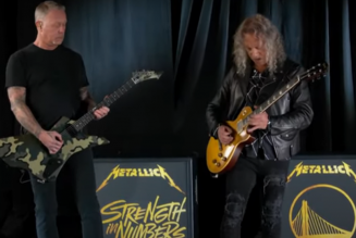 Watch Metallica Slay the National Anthem Before a Warriors Game