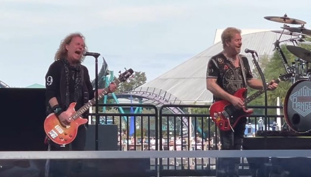 Watch NIGHT RANGER Perform ALICE COOPER, DAMN YANKEES Covers At Socially Distanced Concert At SeaWorld In Orlando