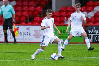 17y/o striker training with Bielsa’s side ahead of Leeds v Man Utd clash