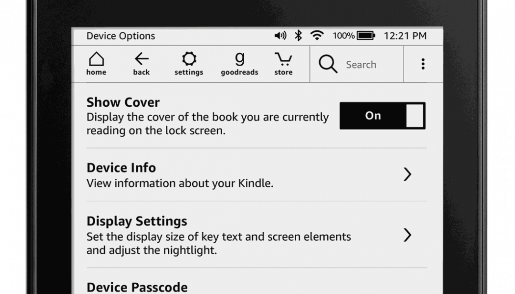 Amazon adds blindingly obvious Kindle feature to make book covers your lockscreen