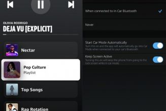 Amazon Music now has a Car Mode for easier use while driving