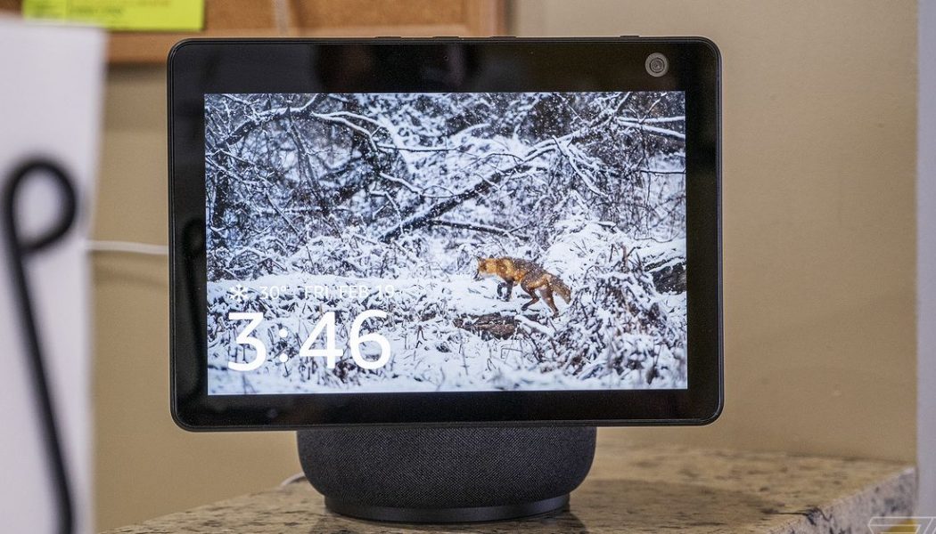 Amazon’s Echo Show 10 now has Zoom