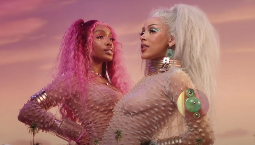 Doja Cat and Sza Are Out Of This World In ‘Kiss Me More’ Video