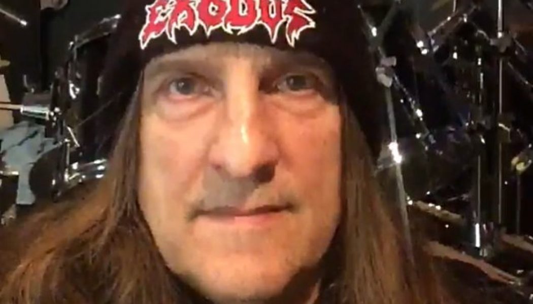 EXODUS Drummer’s GoFundMe Raises $80,000 In Less Than A Week: ‘I’m Overcome With Gratitude And Emotion’