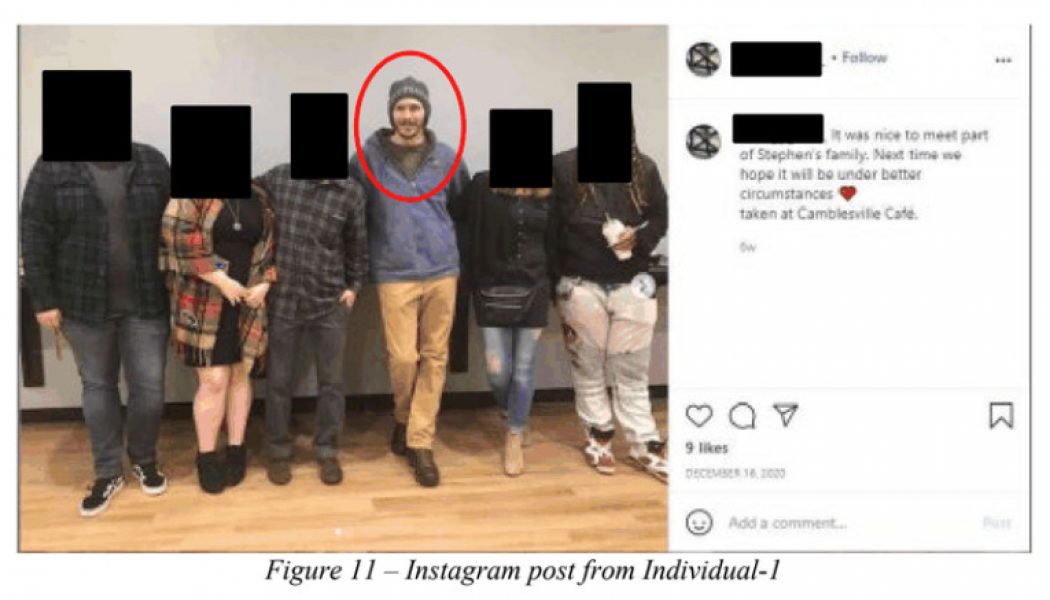 FBI used facial recognition to identify a Capitol rioter from his girlfriend’s Instagram posts