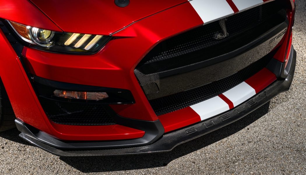 Ford Performance Reveals Carbon Fiber Accessories for Mustang Shelby GT500