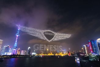 Genesis drone show used a record-breaking 3,281 drones