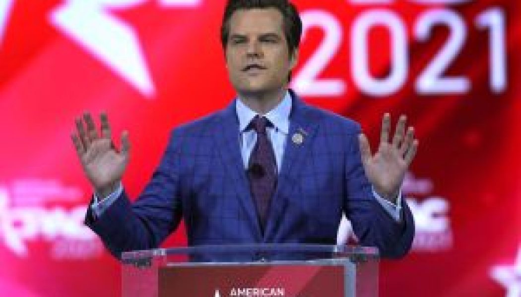 GOP Congressman Matt Gaetz Paid Prostitutes Via Cash App: Report