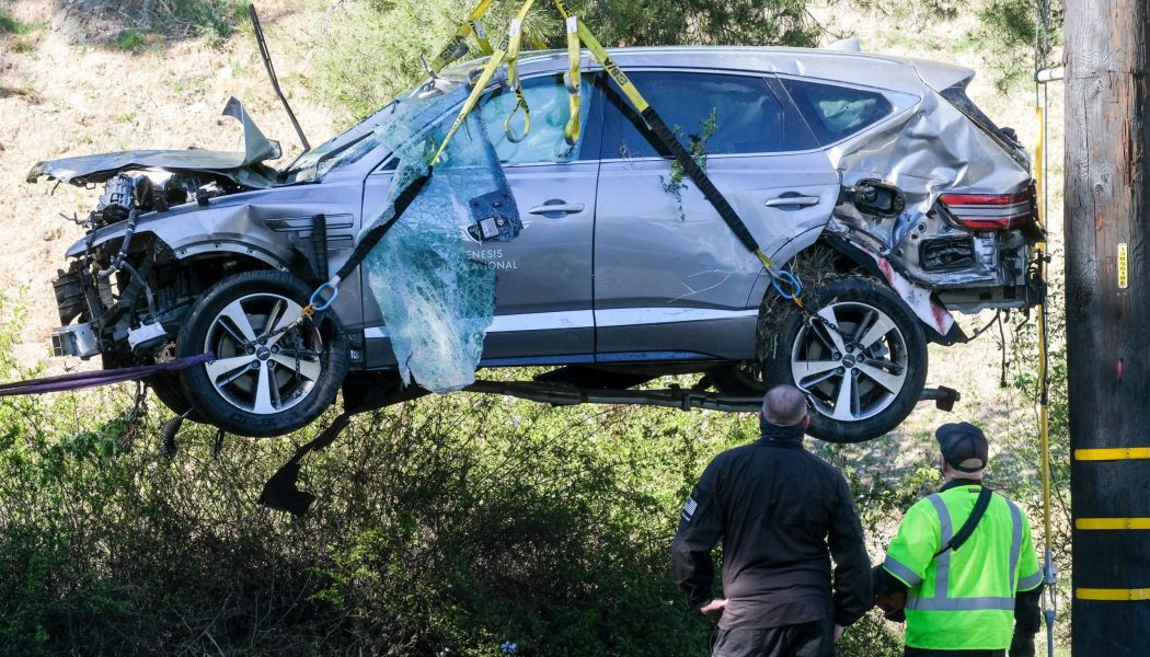 How Fast Was Tiger Woods Driving Before His Crash?