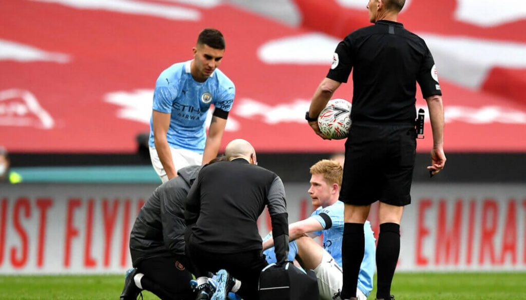 ‘It doesn’t look good’: Pep Guardiola provides worrying injury update on Kevin De Bruyne