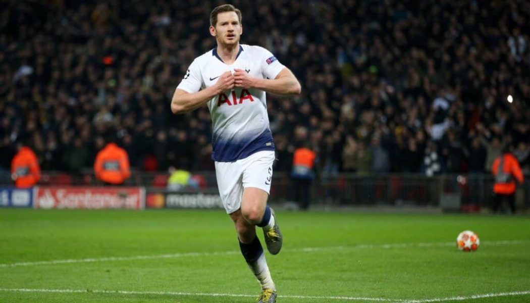 Jan Vertonghen sends two-word message to Spurs ahead of League Cup final