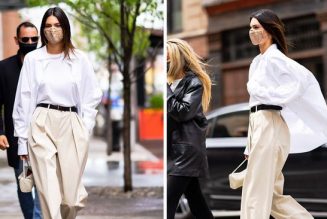 Kendall Jenner Just Wore the Coolest Olsen-Inspired Summer Outfit