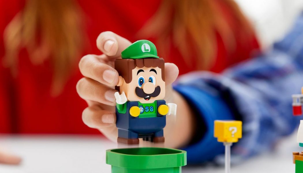 Luigi is joining Lego’s interactive Mario sets