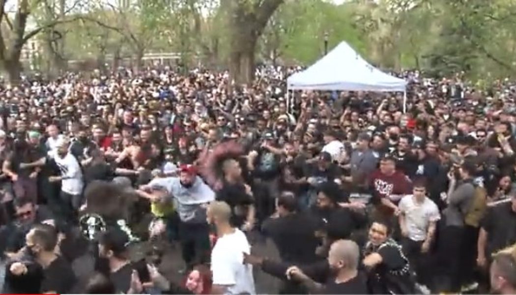 MADBALL Headlines Massive Hardcore Show At New York City’s Tompkins Square Park (Video)