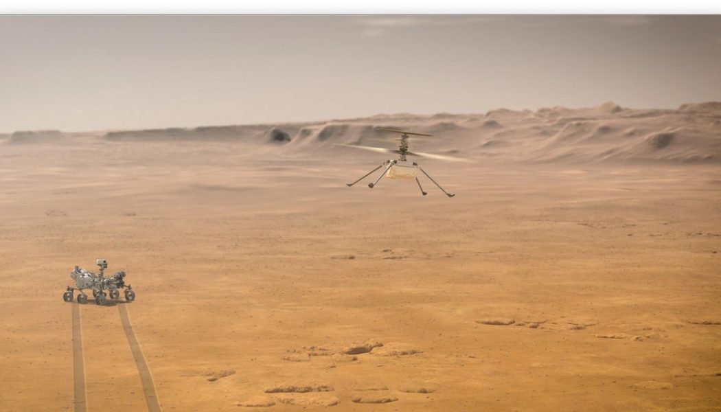 NASA reschedules Ingenuity helicopter’s first flight on Mars for Monday