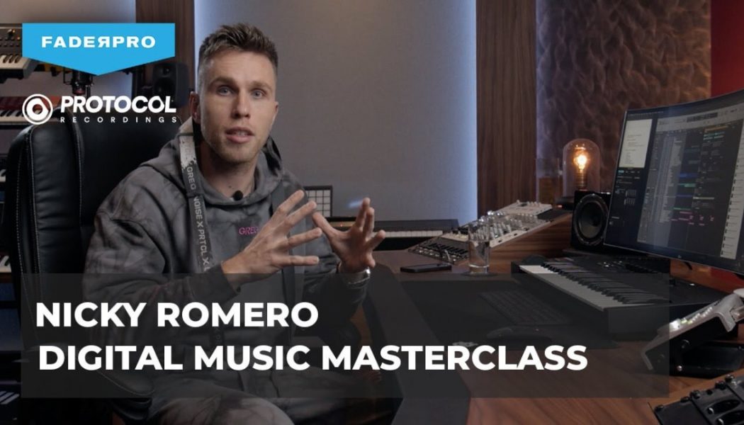 Nicky Romero and FaderPro Join Forces on “Finish My Record” Contest and Masterclass