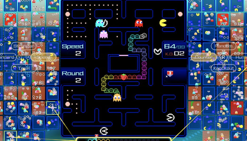 Pac-Man 99 is a new battle royale game for the Switch