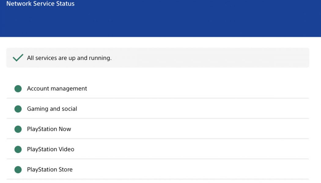 PlayStation Network was down globally for over an hour