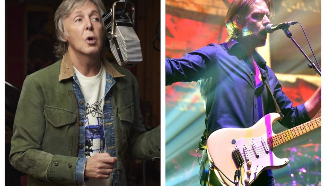 Radiohead Guitarist Ed O’Brien Remixes Paul McCartney’s ‘Slidin’’