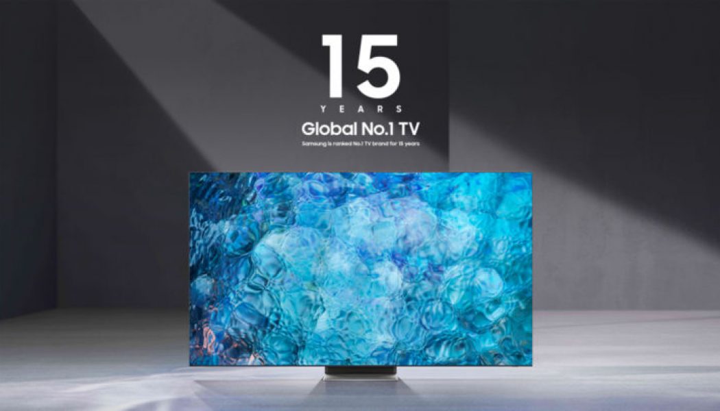 Samsung Ranked as Worlds No.1 TV Manufacturer