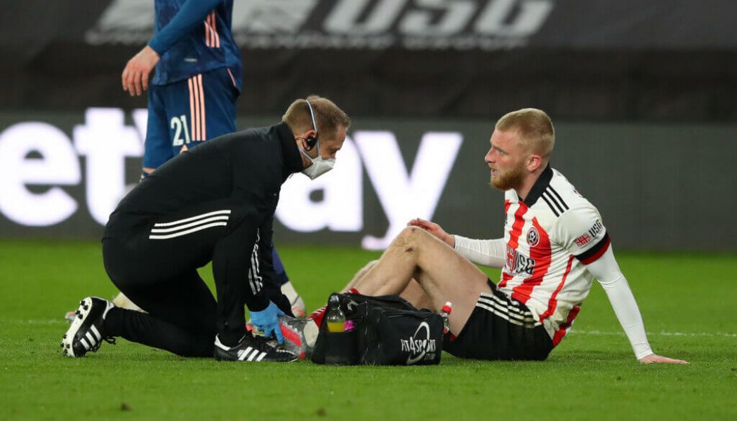 Sheffield United star ruled out for remainder of the season with foot injury