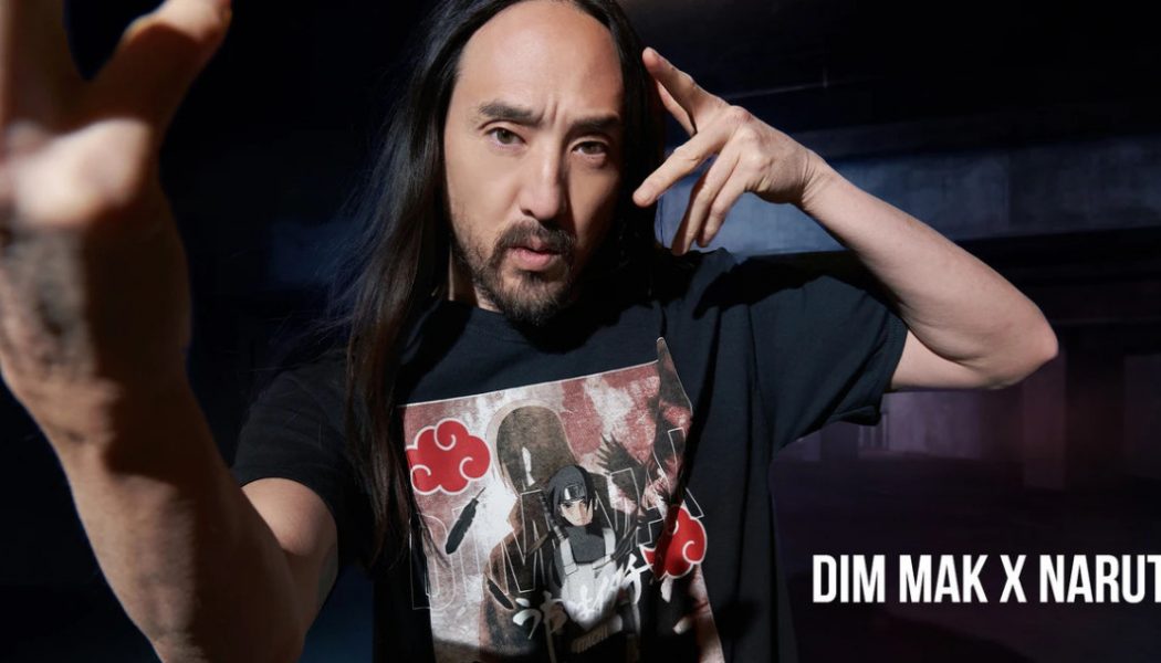 Steve Aoki Releases Second Naruto Merch Collaboration