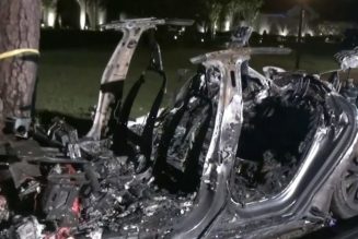 Tesla claims someone was in the driver’s seat in deadly Texas crash