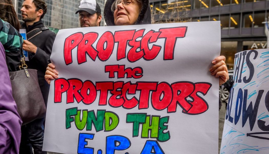 The Environmental Protection Agency is cleaning up its image