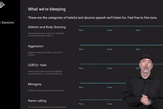 Today I learned about Intel’s AI sliders that filter online gaming abuse