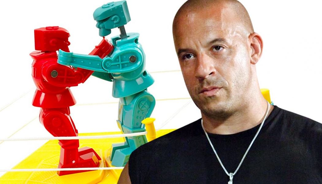 Vin Diesel to Star in Live-Action Rock ‘Em Sock ‘Em Robots Movie