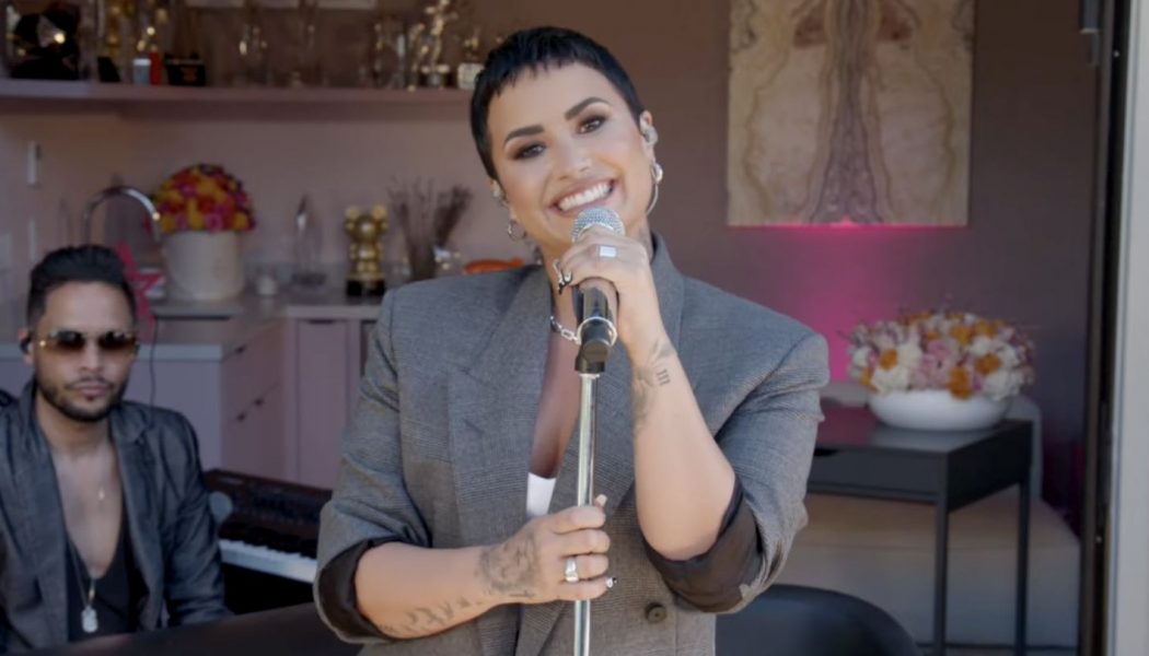 Watch Demi Lovato Sing To Squirrels In NPR Tiny Desk Concert