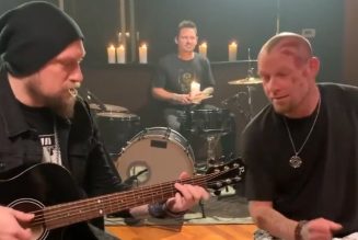 Watch FIVE FINGER DEATH PUNCH’s IVAN MOODY And ANDY JAMES Play EXTREME’s ‘More Than Words’