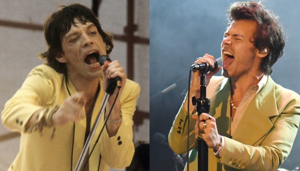 7 Times Harry Styles Took a Few Notes From Mick Jagger’s Iconic ’70s Style Book