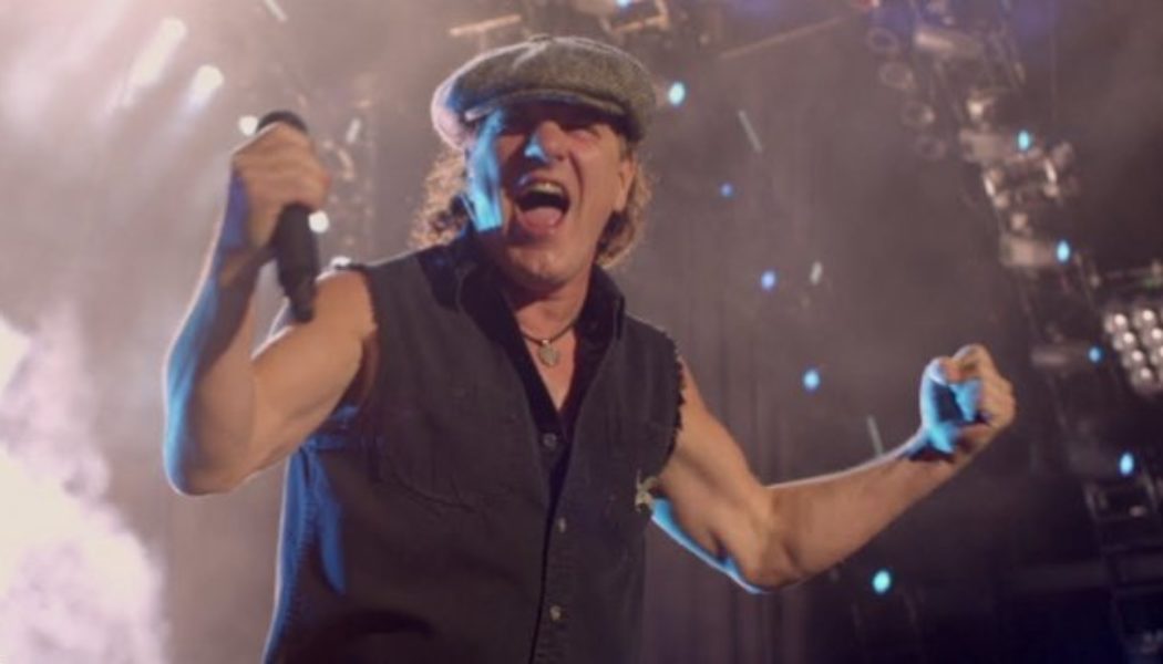 AC/DC’s BRIAN JOHNSON Joins FOO FIGHTERS For ‘Back In Black’ Performance At ‘Vax Live’ Concert (Video)