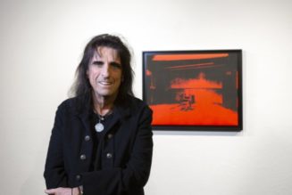 ALICE COOPER To Sell His Rare ANDY WARHOL Painting For Millions Of Dollars