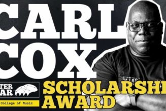 Carl Cox Launches New Scholarship With WaterBear