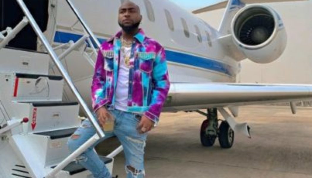 Davido Bans His Crew Members From Flying On His Private Jet