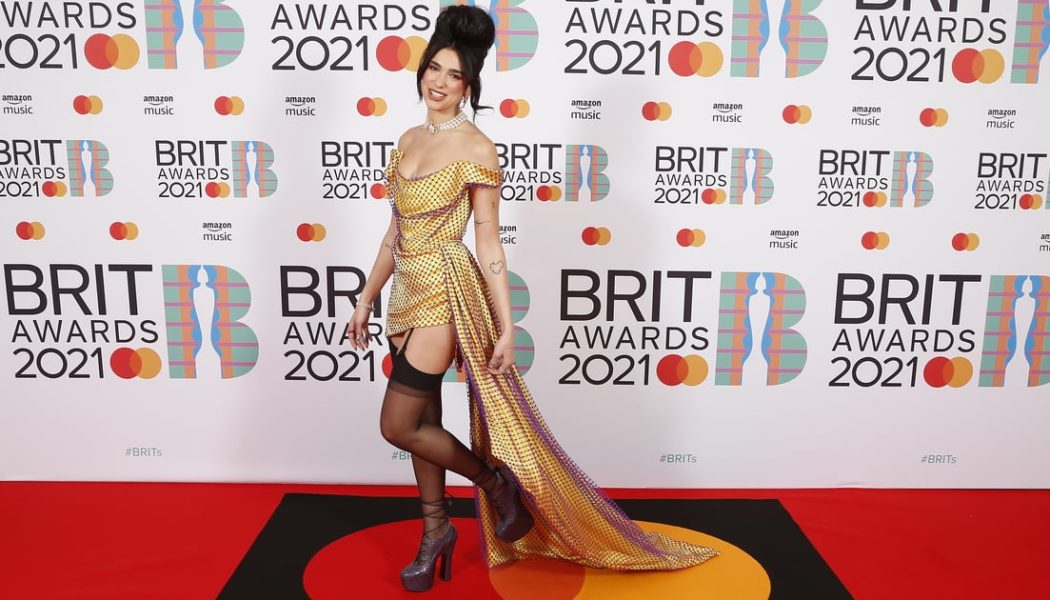 Dua Lipa’s Vivienne Westwood Dress Is a Tribute to London and Being Together Again