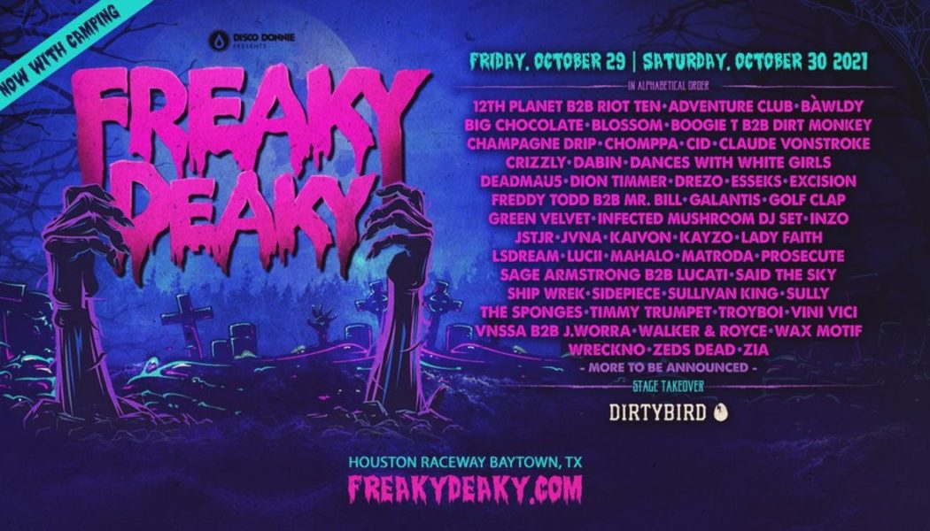 Excision, deadmau5, Kayzo, More Announced for Freaky Deaky Halloween Weekend Festival