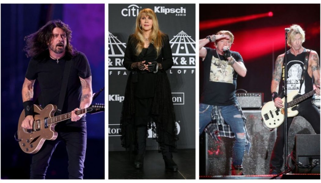 Foo Fighters, Guns N’ Roses and Stevie Nicks to Headline BottleRock