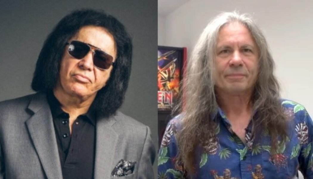 GENE SIMMONS Says It’s ‘Disgusting’ That IRON MAIDEN Has Not Yet Been Inducted Into ROCK AND ROLL HALL OF FAME