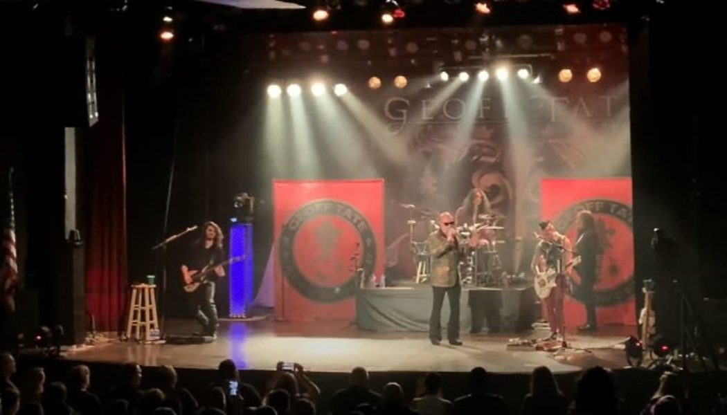 GEOFF TATE Performs QUEENSRŸCHE’s ‘Rage For Order’ And ‘Empire’ Albums In Their Entirety In Everett, Washington (Video)