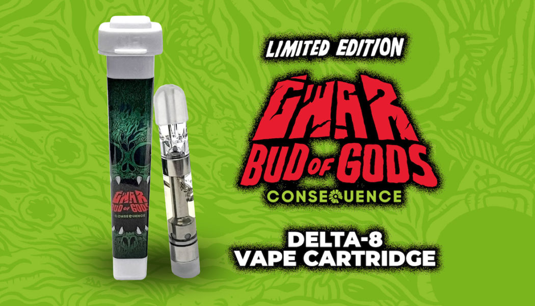 GWAR Launch Limited Edition Bud of Gods Delta-8 Vape Cartridges