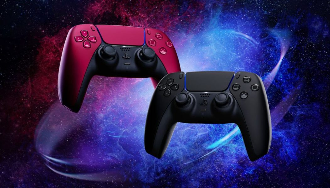 HHW Gaming: Sony Reveals Sexy Red & Black DualSense Controllers For Hard To Get PS5 Console