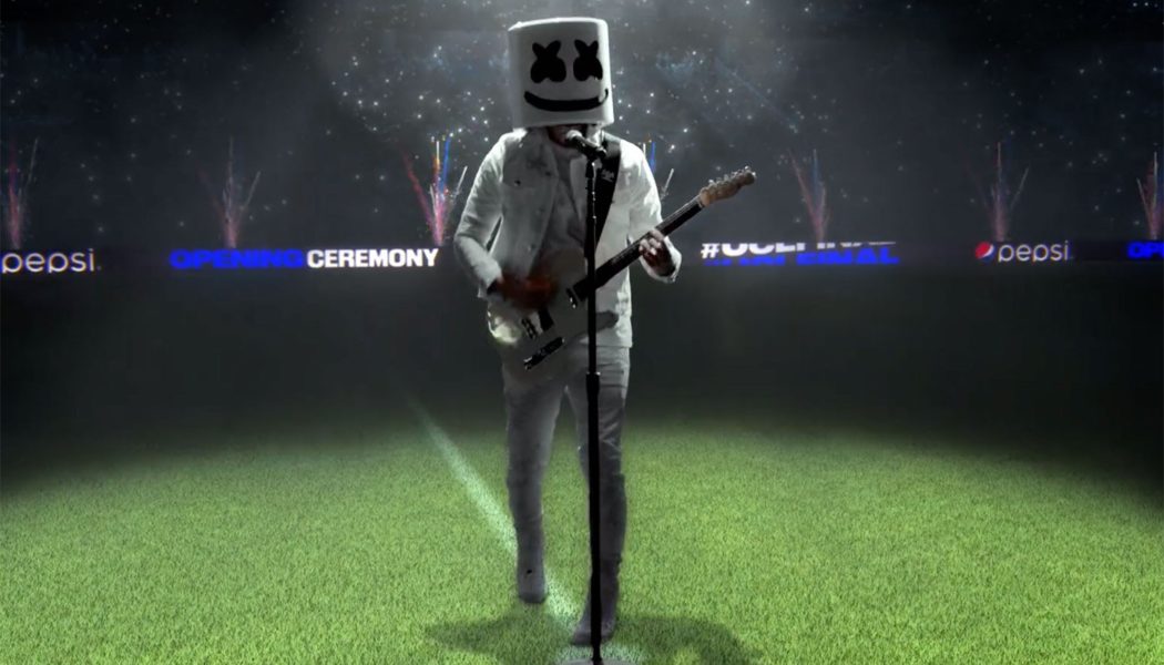 How Marshmello Altered Reality for His UEFA Champions League Final Performance