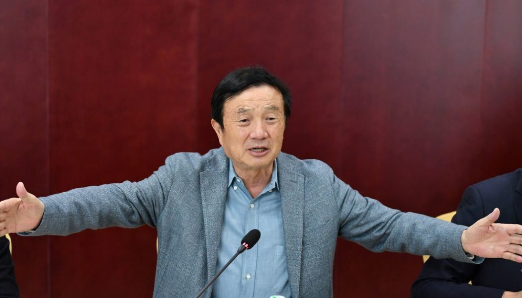 Huawei founder says company should dodge sanctions by pivoting to software